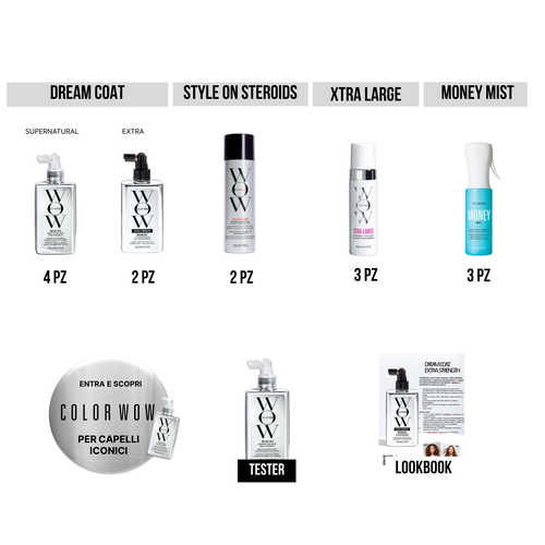 Pacco Lancio Color WOW - Styling Stars - Color Wow | L'Or&eacute;al Partner Shop